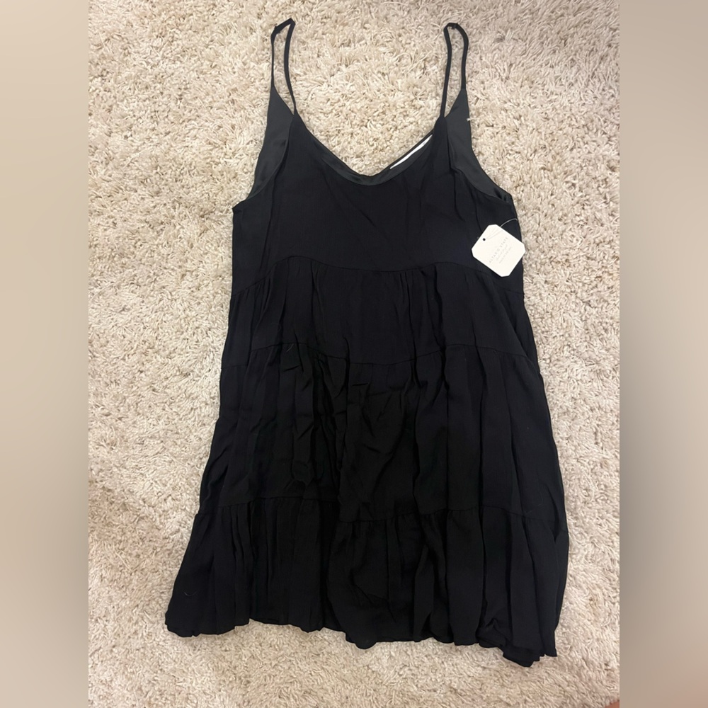NEW Altar'd State Black Midi Dress